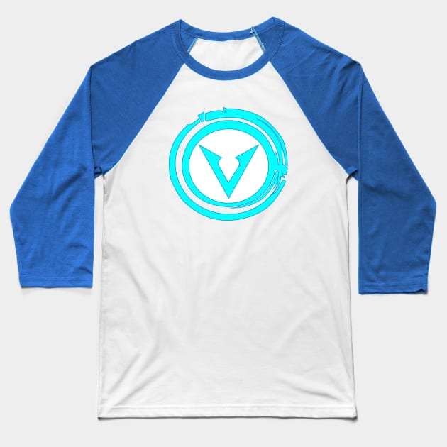 Beyblade Burst Valt Aoi combo Baseball T-Shirt by kaizokuGhost